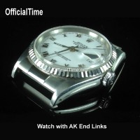 Rolex Datejust Style - Airflow Rubber Strap (6 color)